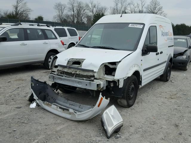 NM0LS7DN2DT132958 - 2013 FORD TRANSIT CO WHITE photo 2