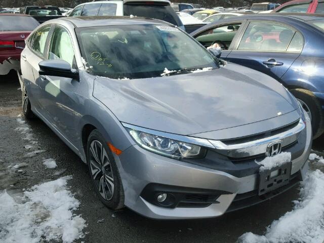 2HGFC1F72GH634817 - 2016 HONDA CIVIC EXL SILVER photo 1