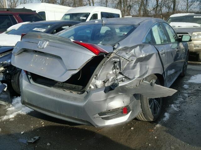2HGFC1F72GH634817 - 2016 HONDA CIVIC EXL SILVER photo 4