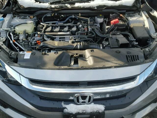 2HGFC1F72GH634817 - 2016 HONDA CIVIC EXL SILVER photo 7