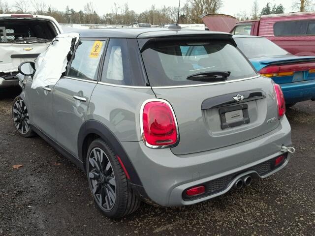 WMWXU3C55G2D28704 - 2016 MINI COOPER S GRAY photo 3