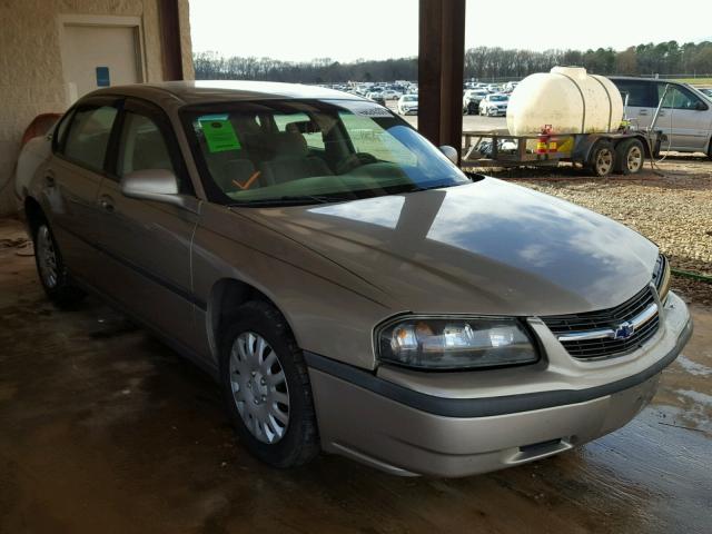 2G1WF55E629322511 - 2002 CHEVROLET IMPALA BEIGE photo 1