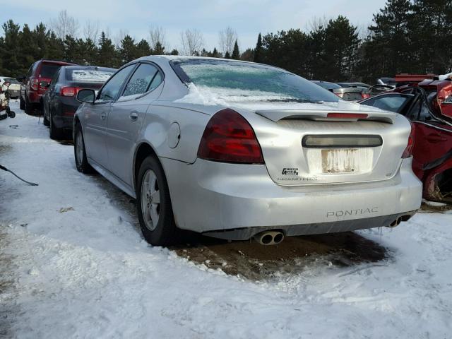 2G2WS522051155423 - 2005 PONTIAC GRAND PRIX Gümüş foto 3