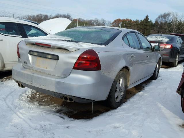 2G2WS522051155423 - 2005 PONTIAC GRAND PRIX Gümüş foto 4