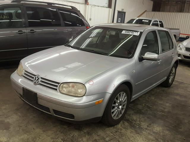 9BWGL61J154025608 - 2005 VOLKSWAGEN GOLF GLS SILVER photo 2