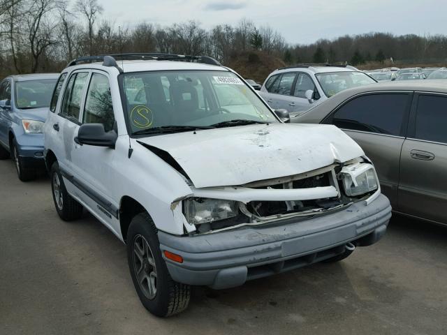 2CNBJ13C226904312 - 2002 CHEVROLET TRACKER WHITE photo 1