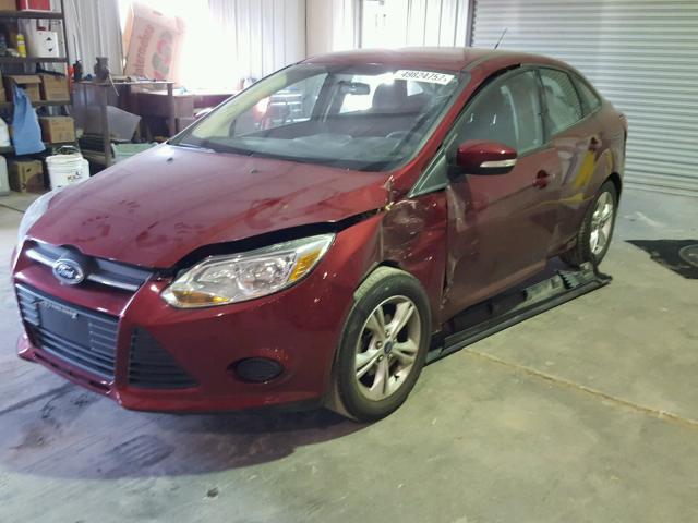 1FADP3F21EL197439 - 2014 FORD FOCUS SE RED photo 2