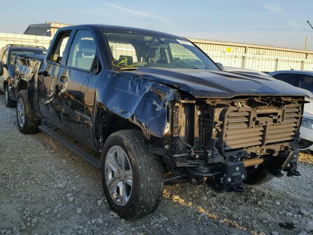 1GCVKPEH7HZ263150 - 2017 CHEVROLET SILVERADO BLACK photo 1