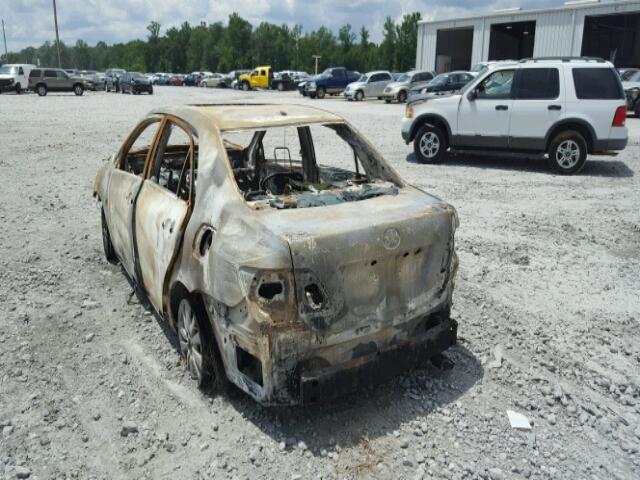 1NXBU4EE0AZ176206 - 2010 TOYOTA COROLLA BA BURN photo 3