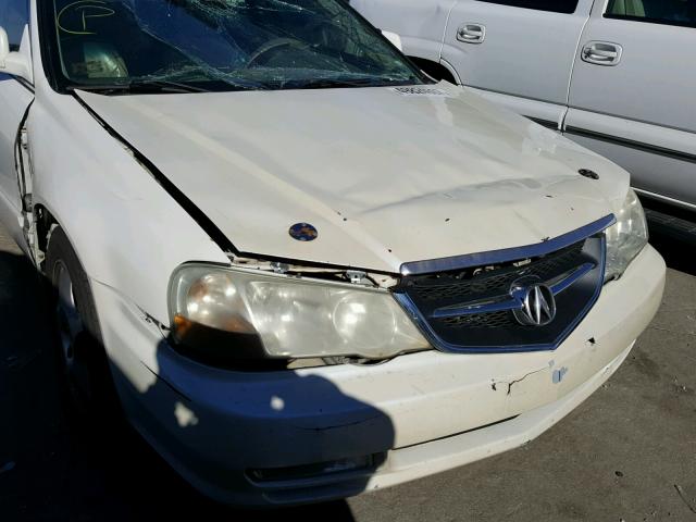 19UUA56662A004334 - 2002 ACURA 3.2TL WHITE photo 9