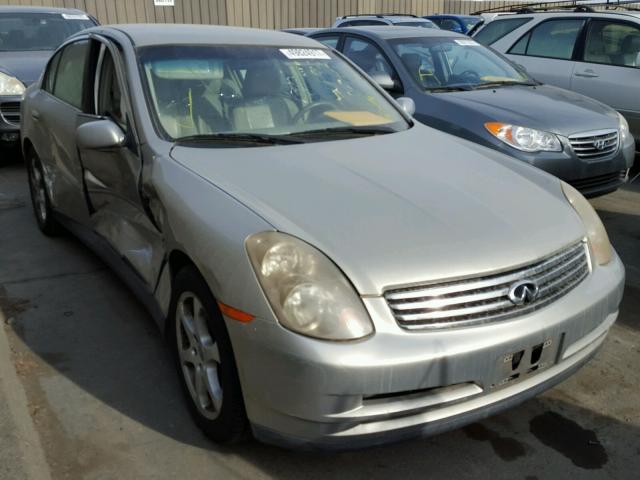 JNKCV51E84M108367 - 2004 INFINITI G35 GRAY photo 1