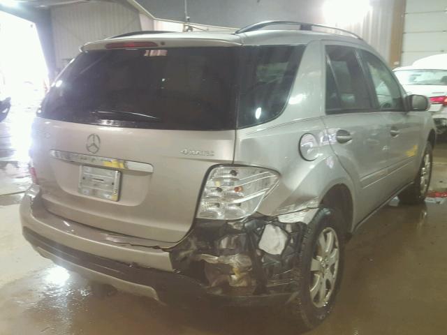 4JGBB22E47A216084 - 2007 MERCEDES-BENZ ML 320 CDI SILVER photo 4