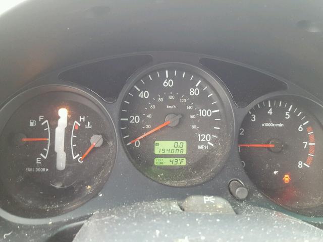 JF1SG63664H751446 - 2004 SUBARU FORESTER 2 GOLD photo 8