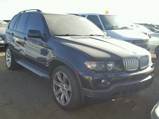 5UXFA93526LE84698 - 2006 BMW X5 4.8IS BLACK photo 1