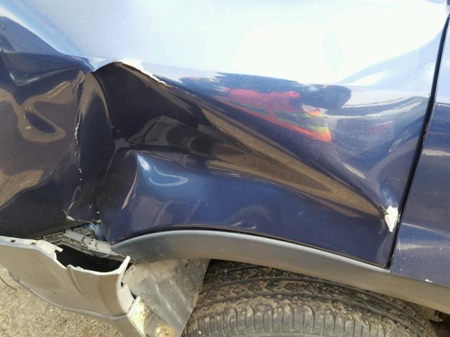 SHSRD788X4U256533 - 2004 HONDA CR-V EX BLUE photo 9