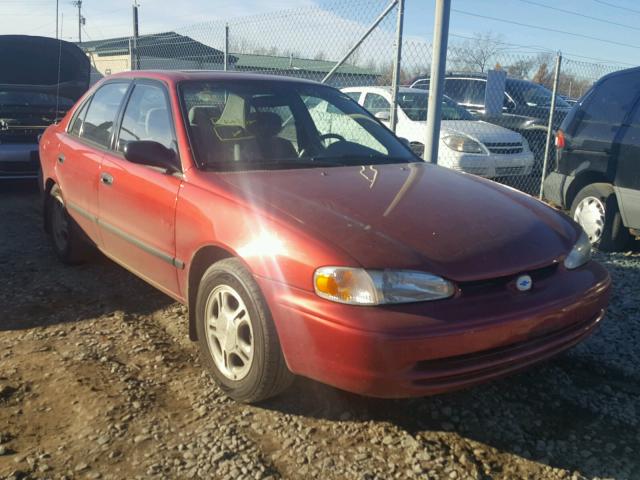 1Y1SK54861Z432911 - 2001 CHEVROLET GEO PRIZM 红色 照片 1