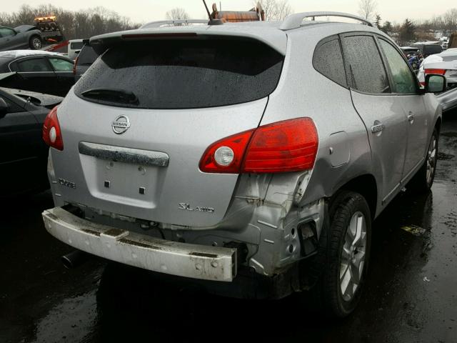 JN8AS5MV7BW276911 - 2011 NISSAN ROGUE S SILVER photo 4