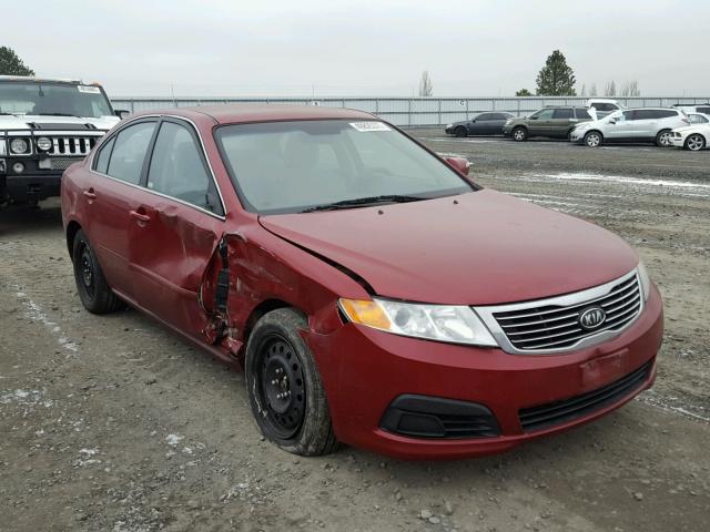 KNAGE228995317223 - 2009 KIA OPTIMA LX RED photo 1