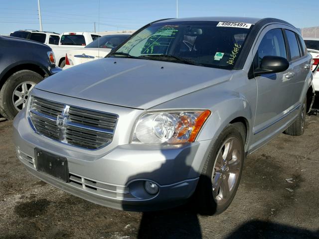 1B3CB8HB5BD221067 - 2011 DODGE CALIBER RU SILVER photo 2