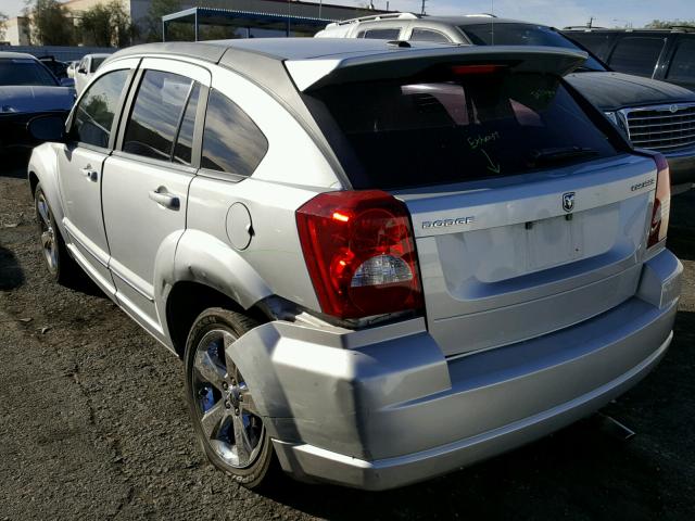 1B3CB8HB5BD221067 - 2011 DODGE CALIBER RU SILVER photo 3