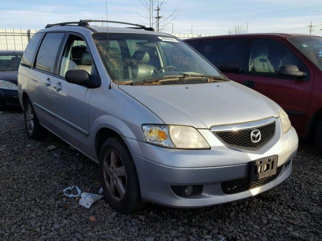 JM3LW28JX20315581 - 2002 MAZDA MPV WAGON SILVER photo 1