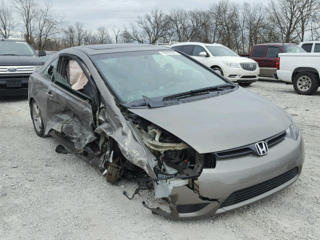 2HGFG12807H516669 - 2007 HONDA CIVIC EX GRAY photo 1