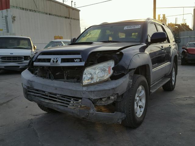 JTEBT14R638002691 - 2003 TOYOTA 4RUNNER SR BLUE photo 2