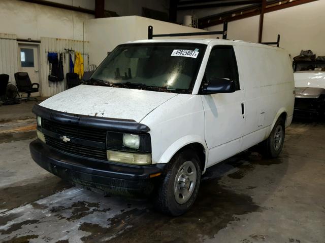 1GCDM19X85B122354 - 2005 CHEVROLET ASTRO WHITE photo 2