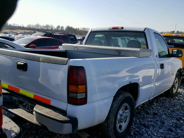 1GCEC14W7YZ189478 - 2000 CHEVROLET SILVERADO WHITE photo 4