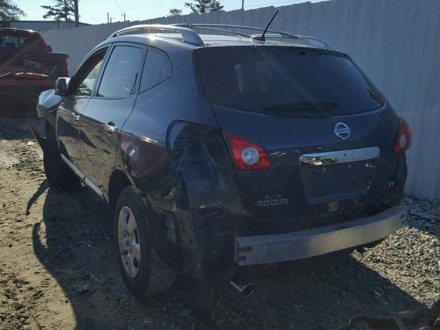 JN8AS5MT3DW538487 - 2013 NISSAN ROGUE S BLUE photo 3