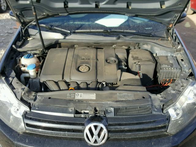 WVWDA7AJ3BW146424 - 2011 VOLKSWAGEN GOLF 黑色 照片 7