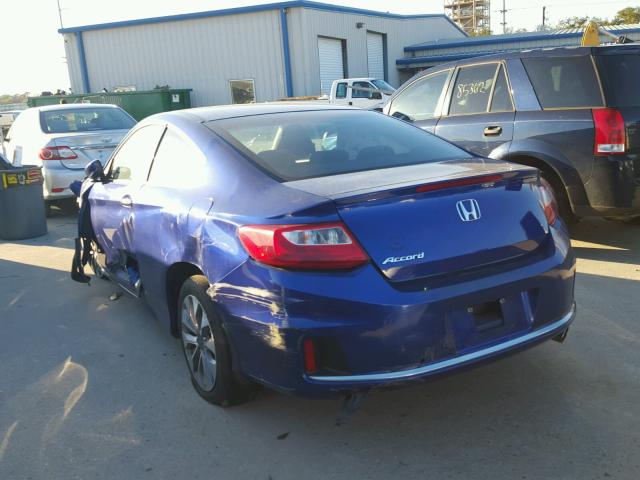 1HGCT1B3XDA012336 - 2013 HONDA ACCORD LX- BLUE photo 3