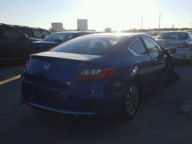 1HGCT1B3XDA012336 - 2013 HONDA ACCORD LX- BLUE photo 4