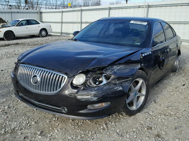 2G4WN58C281152400 - 2008 BUICK LACROSSE S BROWN photo 2