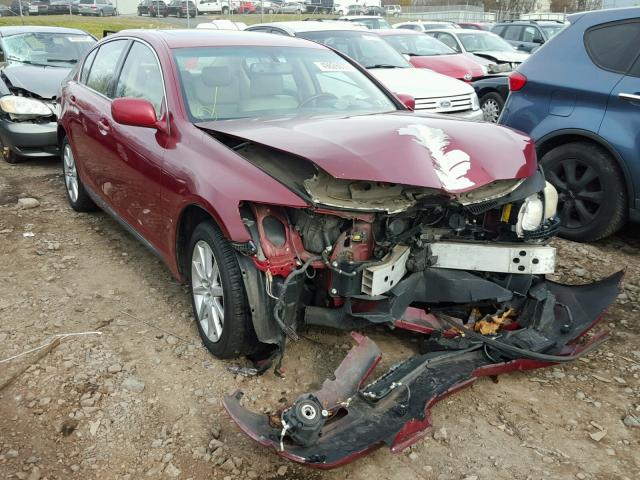 JTHCH96S460011741 - 2006 LEXUS GS GENERAT RED photo 1