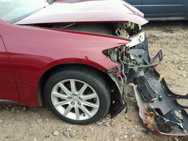 JTHCH96S460011741 - 2006 LEXUS GS GENERAT RED photo 9