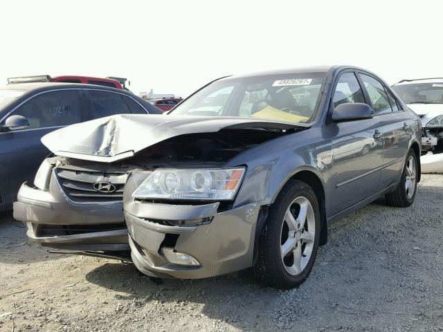 5NPET46C99H423276 - 2009 HYUNDAI SONATA GLS GRAY photo 2