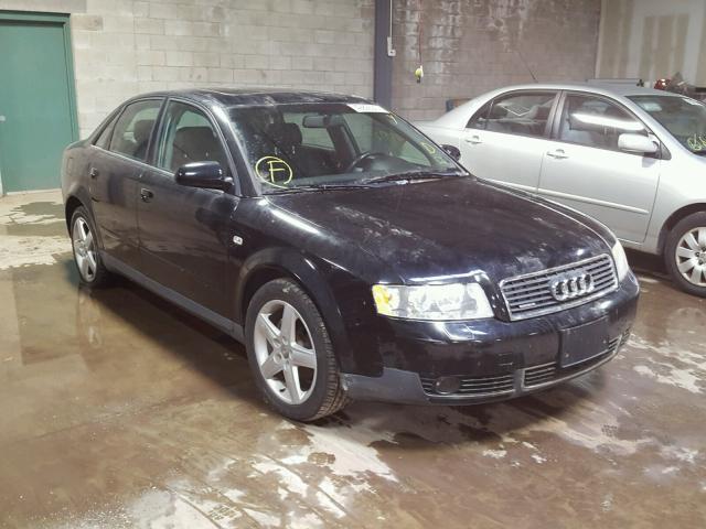 WAULC68E73A401693 - 2003 AUDI A4 1.8T QU BLACK photo 1