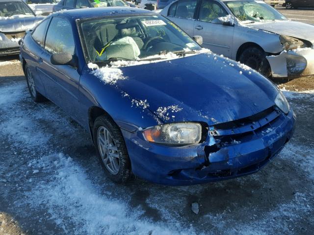 1G1JC12F747119575 - 2004 CHEVROLET CAVALIER BLUE photo 1