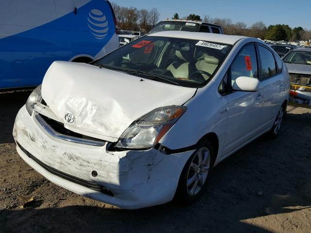 JTDKB20U683418221 - 2008 TOYOTA PRIUS WHITE photo 2