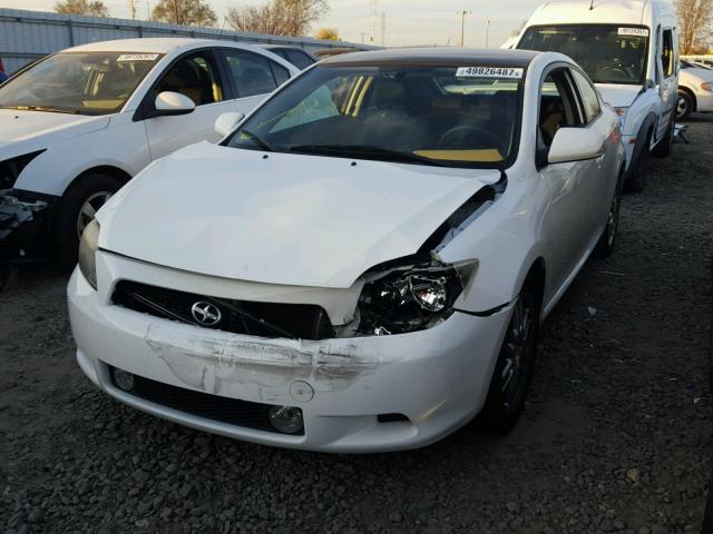 JTKDE177850042671 - 2005 TOYOTA SCION TC 白色 照片 2
