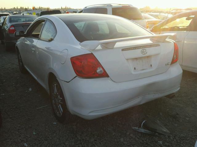 JTKDE177850042671 - 2005 TOYOTA SCION TC 白色 照片 3