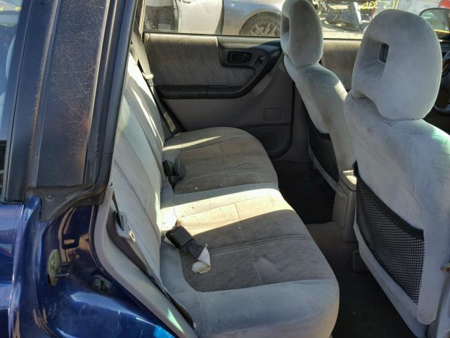 JF1SF65531H733327 - 2001 SUBARU FORESTER S BLUE photo 6