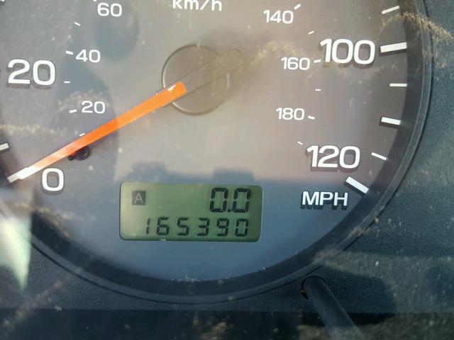 JF1SF65531H733327 - 2001 SUBARU FORESTER S BLUE photo 8