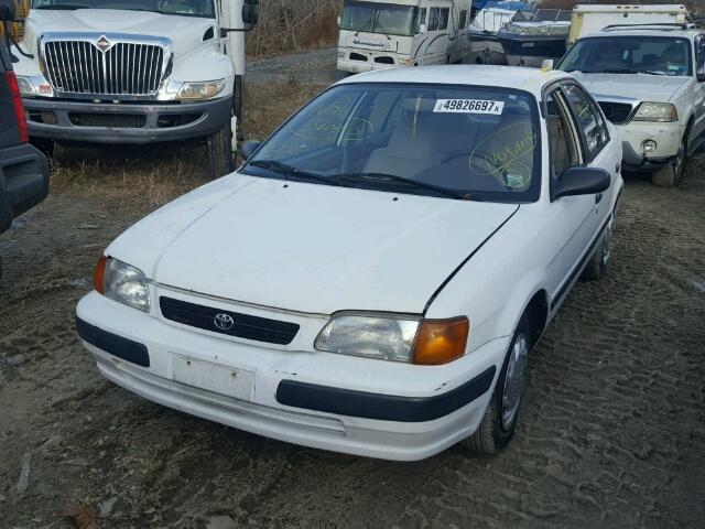 JT2EL56E1S7035114 - 1995 TOYOTA TERCEL DX WHITE photo 2