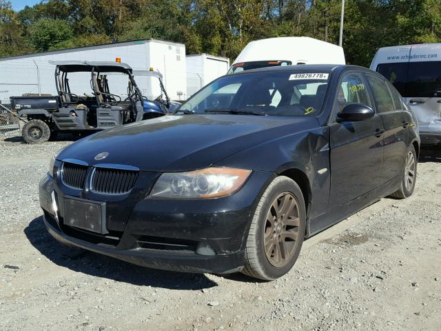 WBAVB17556NK37664 - 2006 BMW 325 I AUTO BLACK photo 2