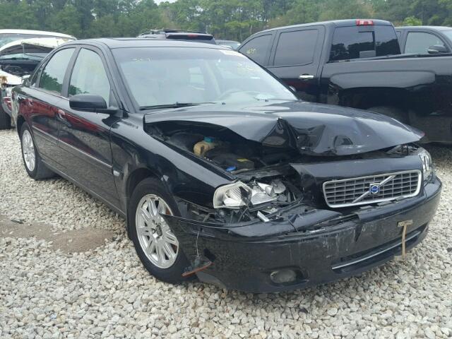 YV1TS592251404227 - 2005 VOLVO S80 2.5T BLACK photo 1