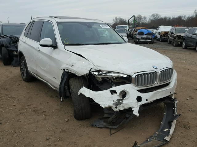 5UXKR0C56G0P31949 - 2016 BMW X5 XDRIVE3 WHITE photo 1