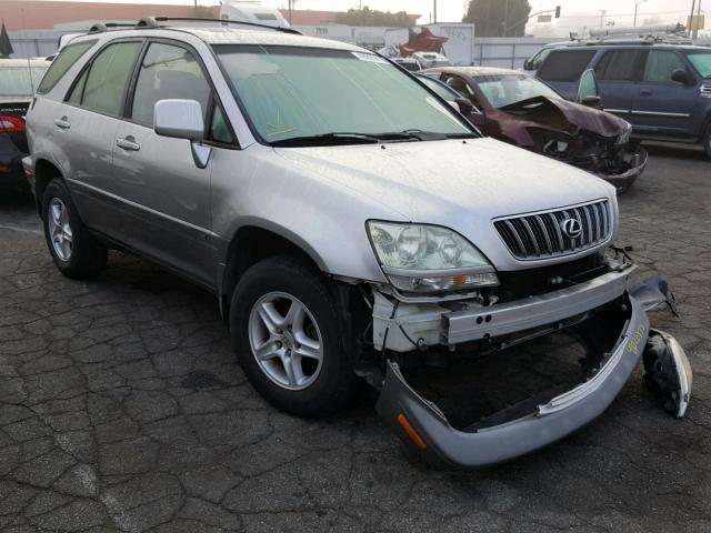 JTJGF10U810091619 - 2001 LEXUS RX 300 SILVER photo 1