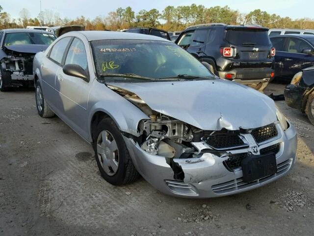 1B3EL46X76N178297 - 2006 DODGE STRATUS SX SILVER photo 1